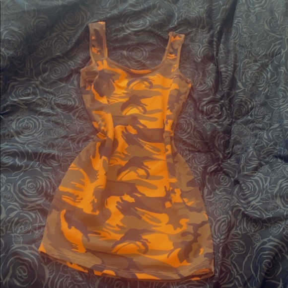 Camo fitted mini dress - Picture 3 of 6